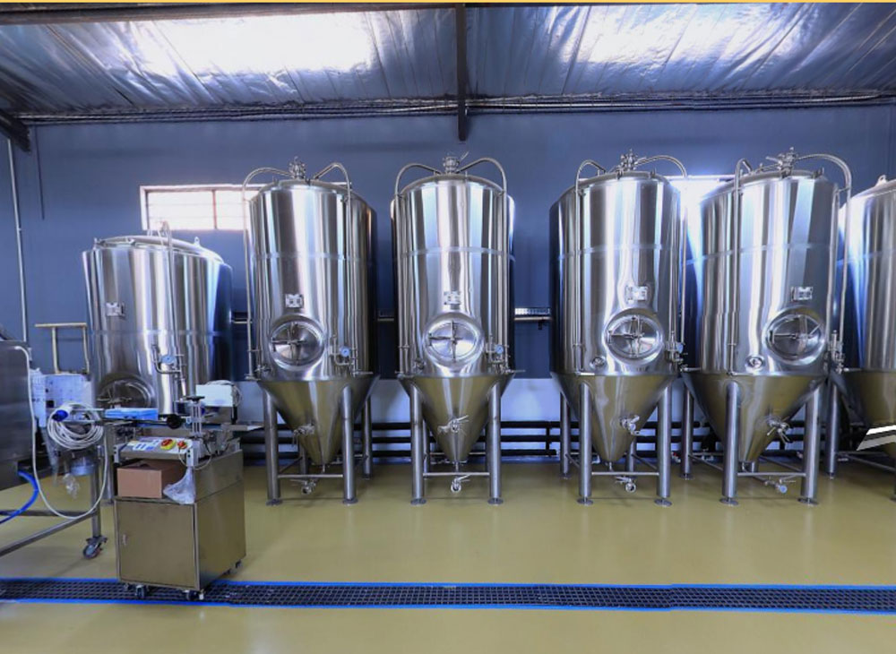 beer brewery equipment, tiantai, fermenter vessel, brewery equipment, fermenter unitank, Cold Crashing
